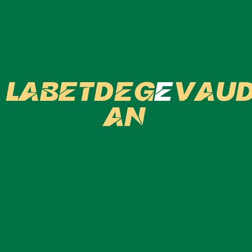 Logo da LABETDEGéVAUDAN